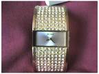 Henley gold/crystal watch,  Brand new,  Pa,  Henley gold/crystal...