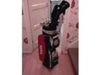 full set of golf clubs with bag. full set of donnay....